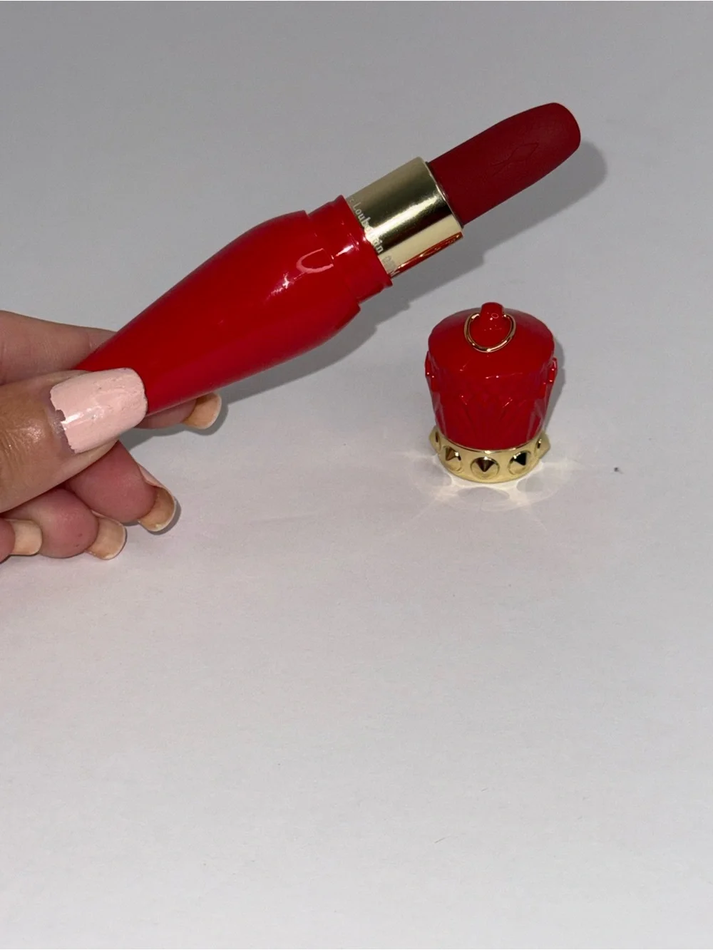 Christian Louboutin Rouge Luxury Red Matte Lipstick shade 001M